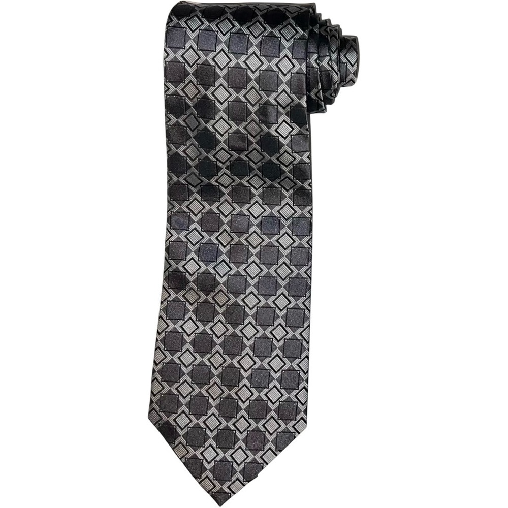 Daniel Craig Necktie Men’s Black Grey 58x3.75 Tie